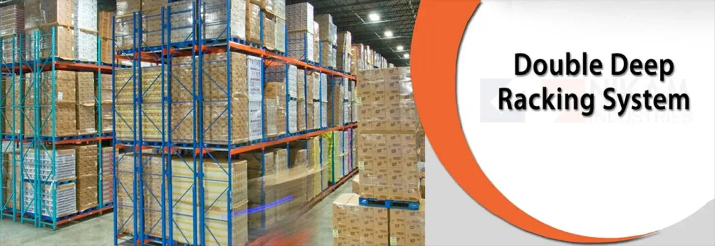 Nikam Industries, Manufacturer, Supplier Of Storage Racking Systems, Pallet Racking System, Industrial Racks, Warehouse Heavy Duty Steel Pallet Racking, Double Deep Racking System, Light Duty Long Span Racking